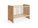 Lit bébé évolutif 60x120 ANTON - Bois/Sable 12