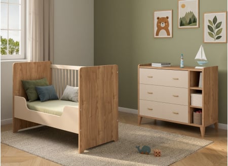 ANTON Baby Room Duo - Wood/Sand