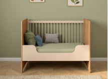 Chambre bébé duo ANTON - Bois/Sable 6