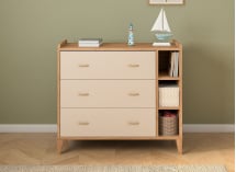 Chambre bébé duo ANTON - Bois/Sable 9