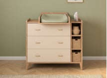 Chambre bébé duo ANTON - Bois/Sable 10