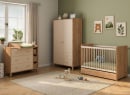 Chambre bébé complète ANTON - Bois/Sable 1