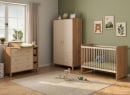 Chambre bébé complète ANTON - Bois/Sable 2