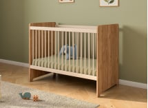Chambre bébé complète ANTON - Bois/Sable 4