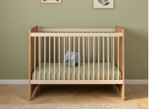 Chambre bébé complète ANTON - Bois/Sable 5