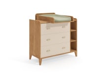 Chambre bébé complète ANTON - Bois/Sable 19