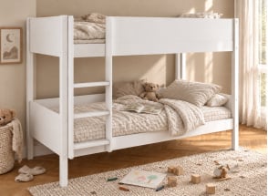 JUNE 90x200 Bunk Bed - White