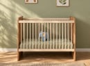 Lit bébé évolutif 60x120 ANTON - Bois/Sable 3