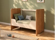 Chambre bébé complète ANTON - Bois/Sable 6