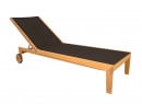 Chaise longue et table en Teck PRAIA Nateo Concept - 3