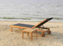 Chaise longue et table en Teck PRAIA Nateo Concept - 2