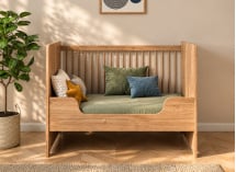 Chambre bébé complète ANTON - Bois 4