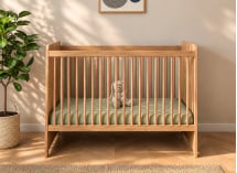 Chambre bébé complète ANTON - Bois 5
