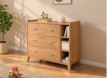 Chambre bébé complète ANTON - Bois 7