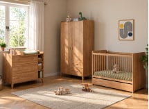 Chambre bébé complète ANTON - Bois 1