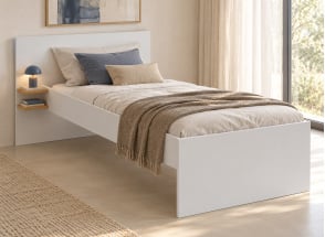 ALBI 90x190 children's bed - White/Oak