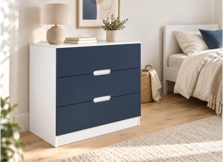 Commode MANLY bleu – chambre lumineuse
