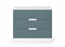 Commode MANLY vert – vue de face