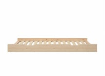 Tiroir gigogne 90x200 URBAN Pin - 2