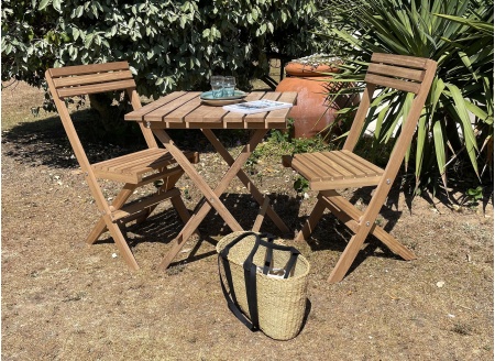 Chaise de jardin pliante en bois MOOREA Nateo Concept - 2