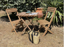 Chaise de jardin pliante en bois MOOREA Nateo Concept - 2