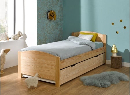 Tiroir de lit 90x200 BOMBAY Nateo Concept - 4