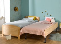 Tiroir gigogne 90x200 BOMBAY - Brut - 4