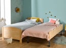Tiroir gigogne 90x200 BOMBAY - Brut - 4