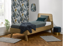 Lit enfant 90x200 LOKI + sommier - 1