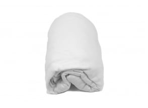 Drap housse bébé 40x80cm LEO – Blanc