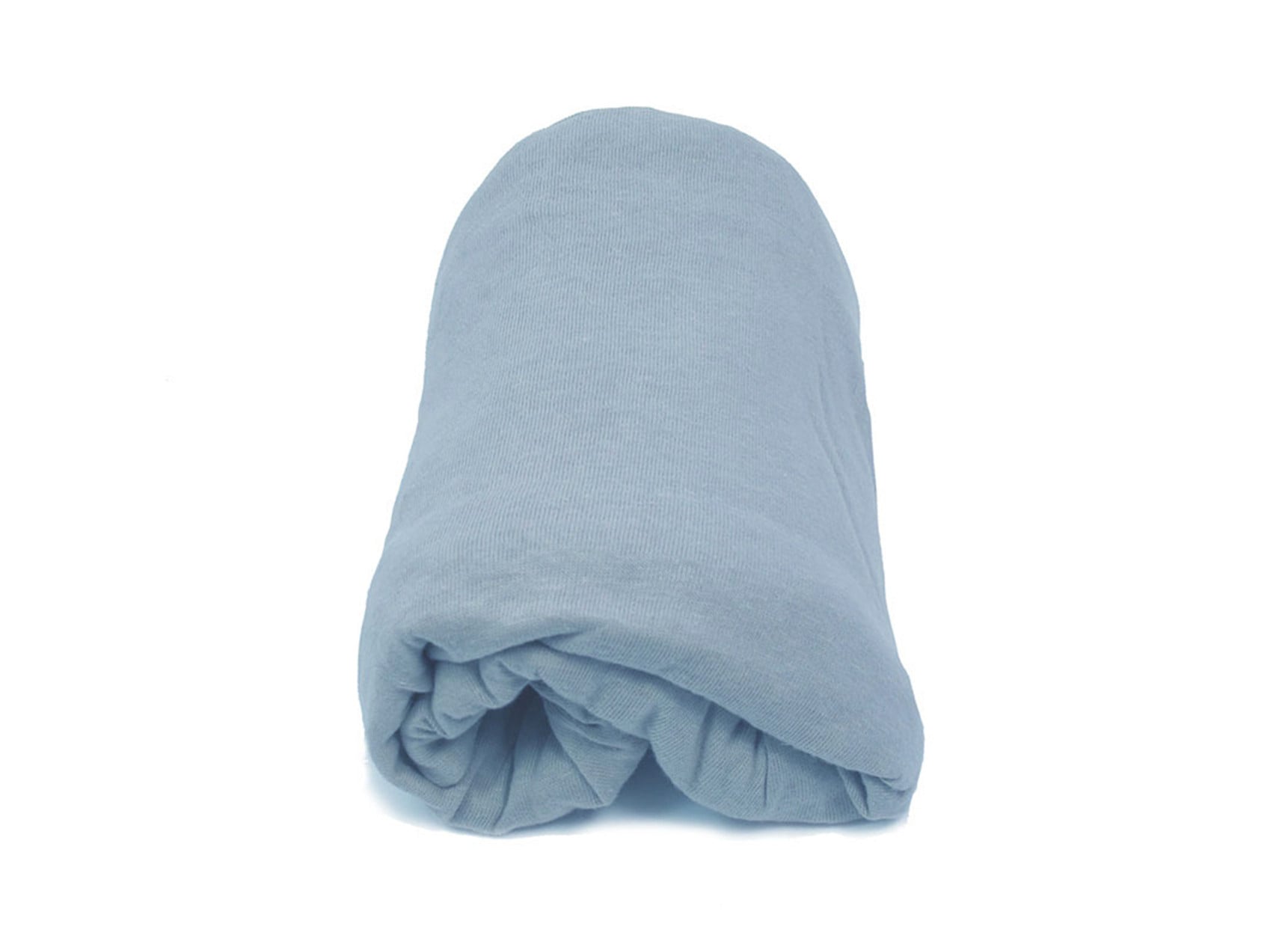 Drap housse bébé 70x140cm LEO - Bleu Ciel