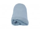 Drap housse bébé 70x140cm LEO - Bleu Ciel