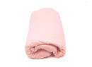 Drap housse bébé 70x140cm LEO - Rose