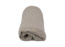 Drap housse bébé 70x140cm LEO - Taupe