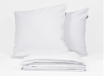 Housse de Couette + 2 taies 220x240 TANA Blanc - 2