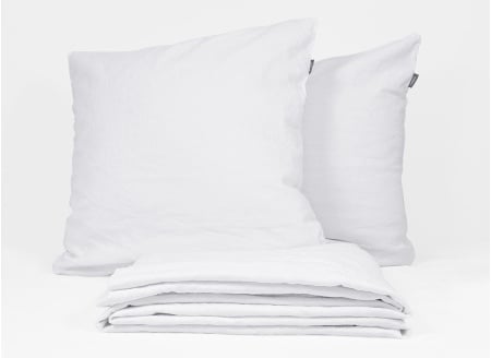 Housse de Couette + 2 taies 240x260 TANA Blanc - 2