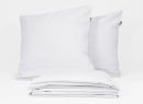 Housse de Couette + 2 taies 240x260 TANA Blanc - 2