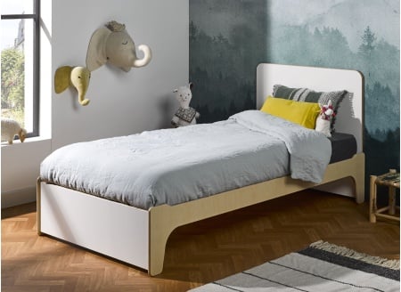 Lit enfant 90x190 avec tête de lit KALIX Nateo Concept - 1