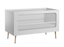 Lit bébé évolutif BOSQUE Blanc - 4
