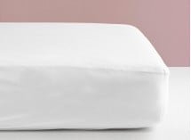 Protège matelas 140x190/200cm WILLY Coton Bio - 1