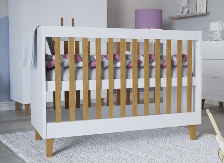 Lit bébé 60x120 DREAM Blanc - 2