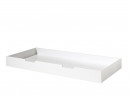 Tiroir de lit cabane enfant 90x200 LYNN Blanc  - 1