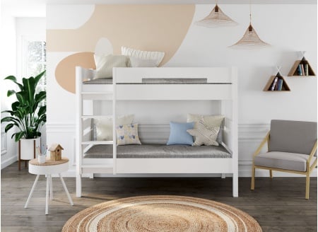 Lit superposé séparable 90x190 ANGEL Blanc - 1