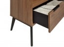 Commode 3 tiroirs VINTAGE Noyer - 3
