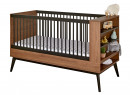 Lit bébé évolutif 70x140 VINTAGE Noyer - 2
