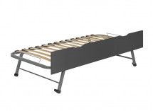 Tiroir gigogne 90x190 BRISBANE Ardoise -  2