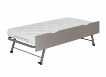 Tiroir gigogne 90x190 BRISBANE Lin - 1