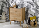Petite commode 3 tiroirs WOOD – Chêne Vintage Nateo Concept - 1