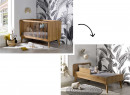 Chambre bébé complète WOOD - Chêne Vintage  - 4