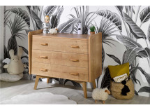 Chambre bébé complète WOOD - Chêne Vintage  - 6